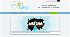 Desktop Screenshot of ohioriverfdn.org